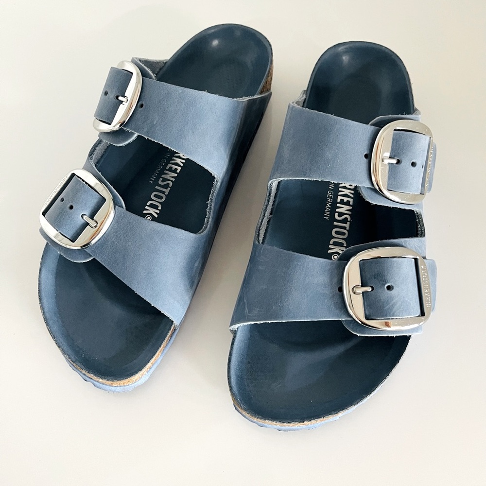 Birkenstock Arizona Buckle Worn ONCE! Size 39, Size 8.5